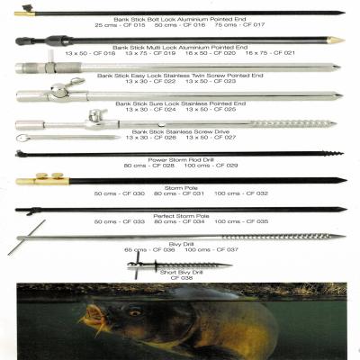Banksticks / Storm Poles / Drills