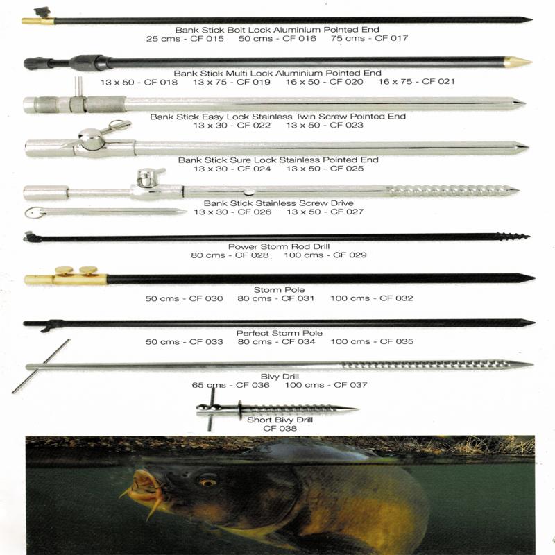 Banksticks / Storm Poles / Drills